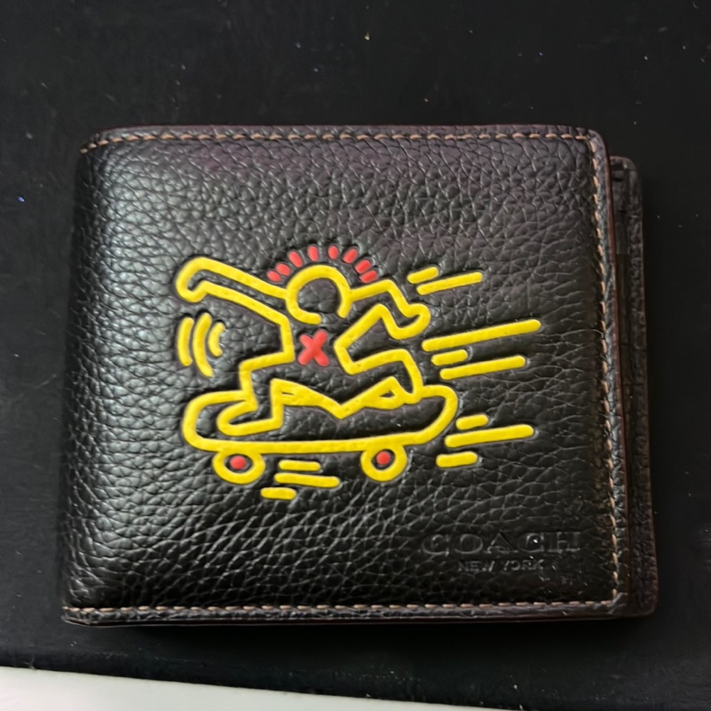 Coach Keith Haring bifold wallet